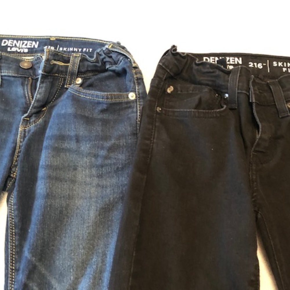 Boys Denizen Jeans Size 10 Regular (2 pairs)